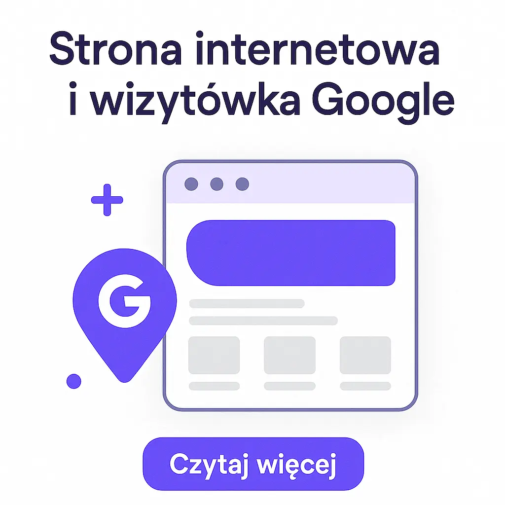strona internetowa a wizytowka google klodzko