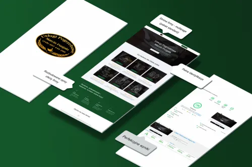 Strona dla firmy pogrzebowej